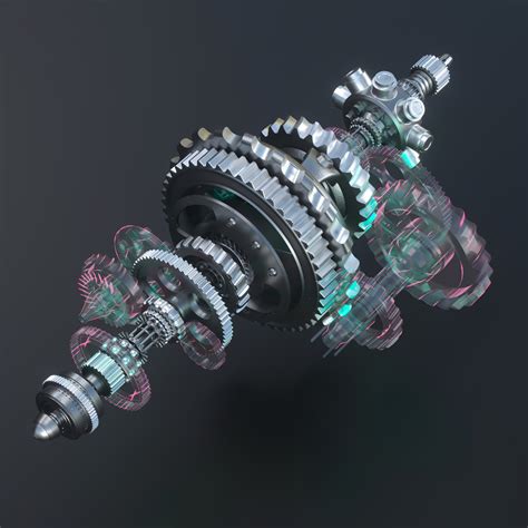 3D gears animation - TurboSquid 1555217