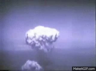 Real Footage - Atomic Bomb- Hiroshima and Nagasaki on Make a GIF