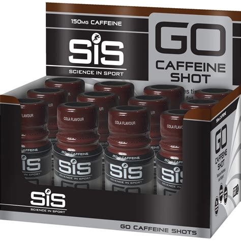 Science in Sport GO Caffeine Shot Box of 12 x 60ml | Sigma Sports