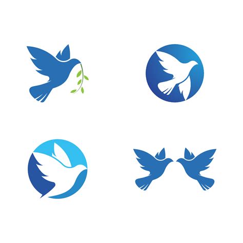 Dove Logo Template 17439619 Vector Art at Vecteezy