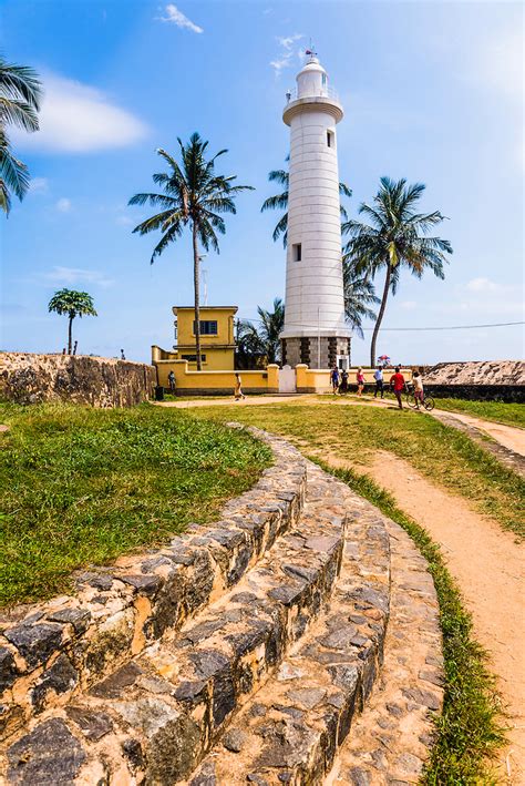 Galle lighthouse in the Old Town of Galle, UNESCO World Heritage Site, Sri Lanka, Asia | Matthew ...