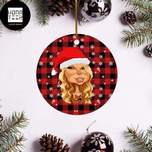 Taylor Swift Full Album Taylor Version 2023 Christmas Ornament - Honateez