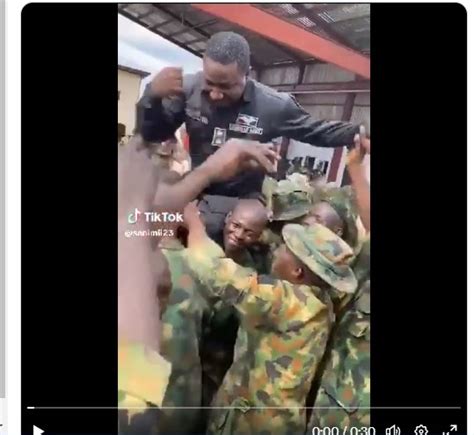 Military Men Celebrating The Appointment Of The New Chief Of Army Staff. Video - Politics - Nigeria