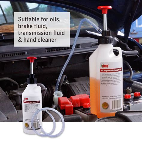 1 Litre Utility Oil Pump Top Up Transmission Engine Fluid | YouTools