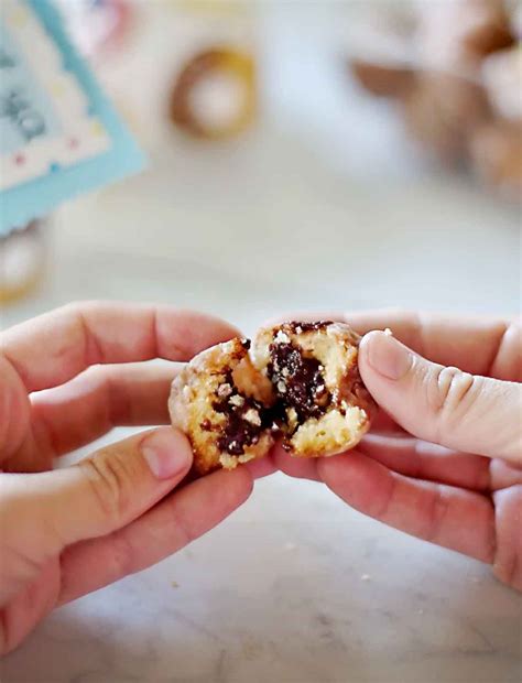 Chocolate-filled Donut Holes Gift | Tangled with Taste