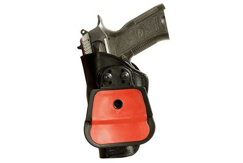 Leather Paddle Holster Fits Ruger American.45 Compact 3.75’’BBL, R/H Draw #1215# - Holsters