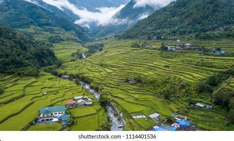 Aerial Drone View Huge Rice Terraces Stock Photo 1114401536 | Shutterstock