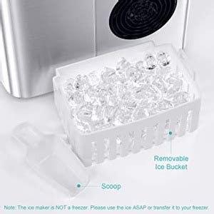 Countertop Ice Maker Portable Ice Machine by Crownful (IM2102-UL ...