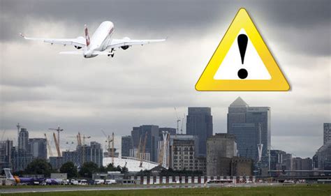 London City Airport CLOSED - all flights cancelled for Monday 12 ...