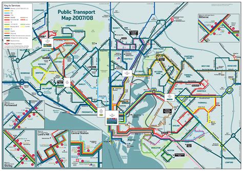 Southampton Public Transport Map - Southampton England • mappery