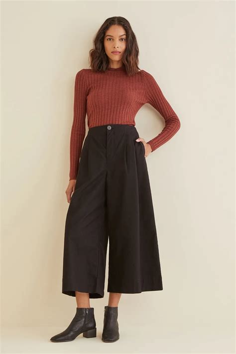 Kowtow Atelier Culottes (Black) – Pants – Amour Vert | Toxic clothing ...