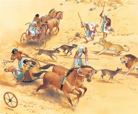 The Hyksos introduced the horse and chariot to Egypt | History Illustrated | Pinterest | History ...