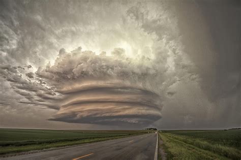 Dangerous Power of Nature : Supercell storm clouds Compilation