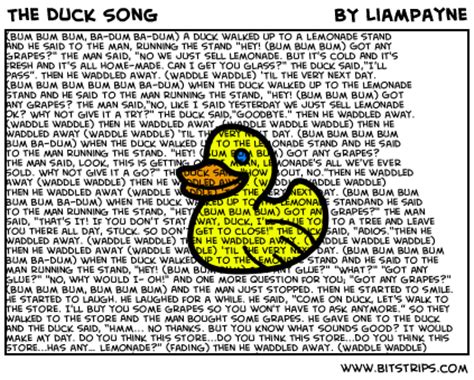 Lemonade Duck Song Lyrics / The Duck Song Msp Version♥ - YouTube / Posted over 8 years ago.