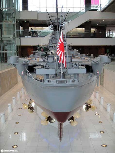 Biggest War Battleship Ever Built At Yamato Museum In Japan • Reformatt Travel Show