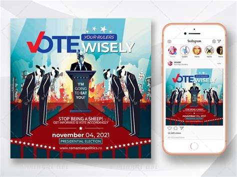 Vote Wisely Flyer by Minkki Abi on Dribbble