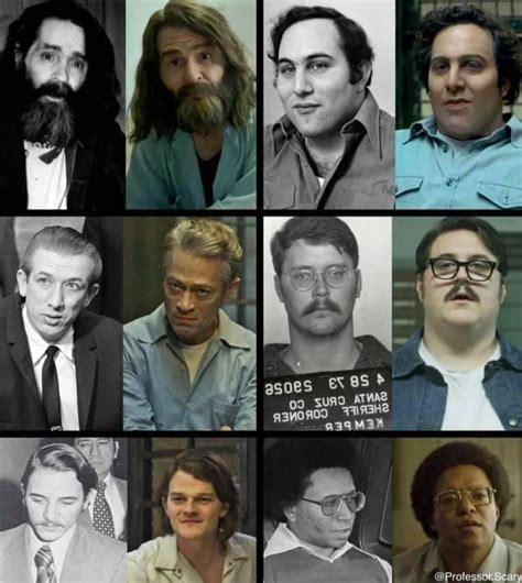 Mindhunter (Netflix) -- Actual Serial Killers vs Actors Who Played Them : r/TrueCrime