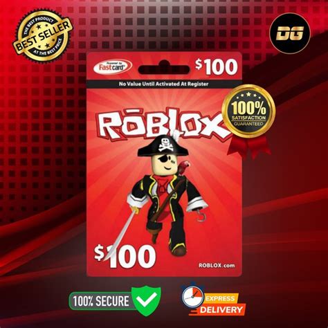Jual Roblox USD 100 Gift Card 10000 Robux Resmi dan Legal di Lapak degamingstore | Bukalapak