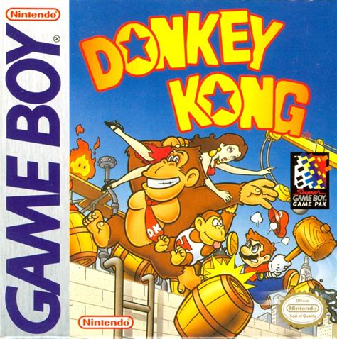 Donkey Kong (1994) Game Boy box cover art - MobyGames