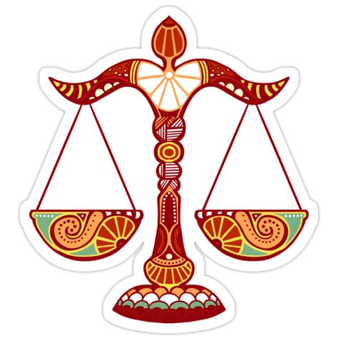 "Libra" Stickers by KerstinSchoene | Redbubble