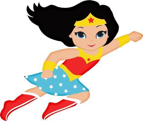 Wonder Woman Baby Clipart. | Oh My Fiesta! for Geeks | Mulher maravilha ...