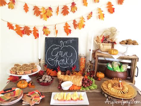 Fun Thanksgiving Food Ideas for a Preschool Party - Aspen Jay