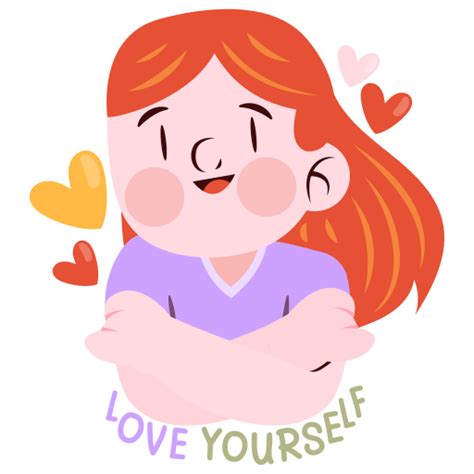 Self love Stickers - Free wellness Stickers