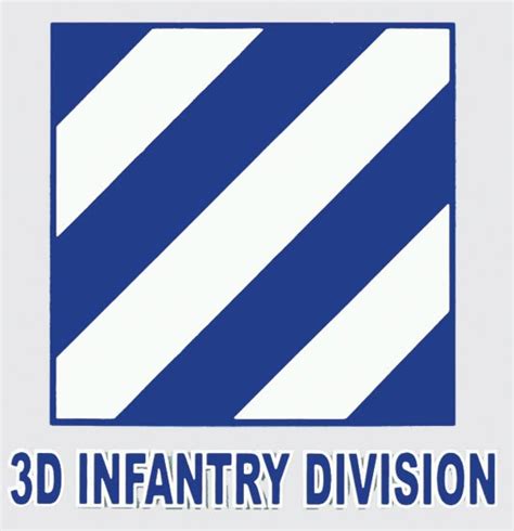 3rd Infantry Division Decal | North Bay Listings