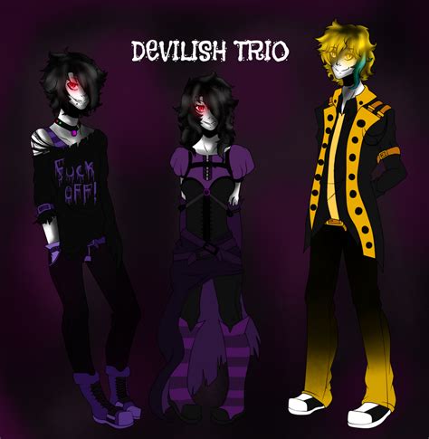 Devilish Trio by JabberwockPrince on DeviantArt