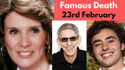 5 famous American Stars Died This Week February 2023 / Famous Deaths 2023 / Actors Who Died ...