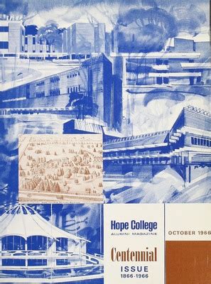 "Hope College Alumni Magazine, Volume 19, Number 4: October 1966" by ...