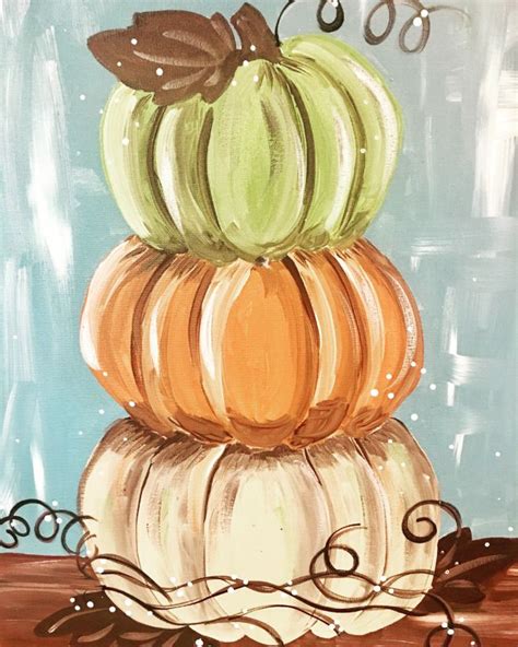 There are only a few seats left in the Stack o’ Pumpkins Paint & SipSip on October 28th! Don’t ...