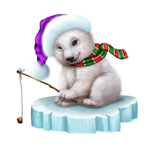 snow bear fishing 7 | Bear fishing, Pet holiday, Snow bear