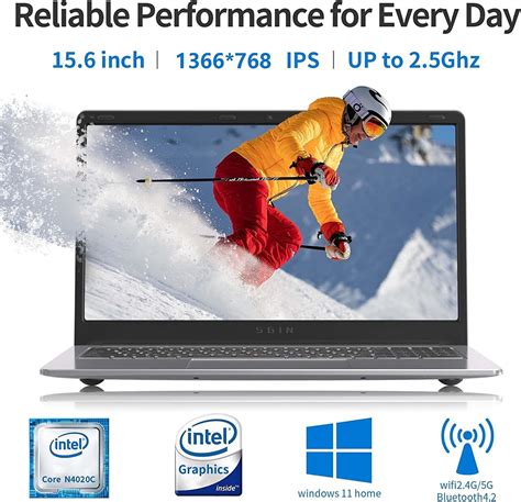 SGIN Laptop - Affordable and Powerful with Long Battery Life - Amazon ...