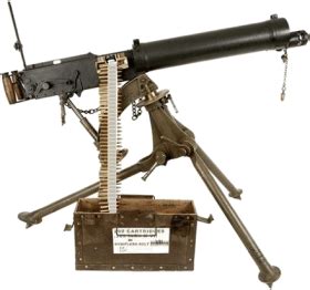 Vickers Machine Gun Ww1 Png Image With Transparent Background