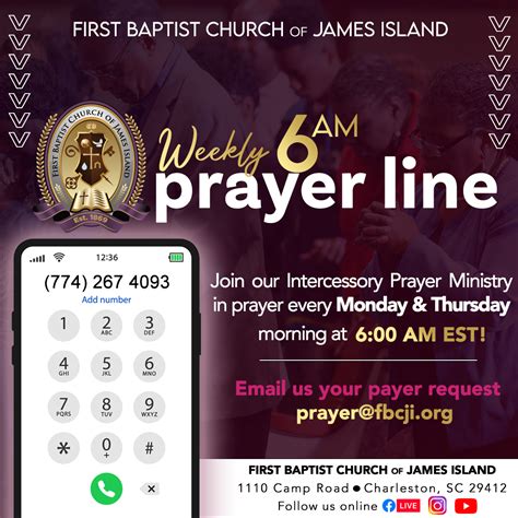 Prayer Ministry – First Baptist Church of James Island