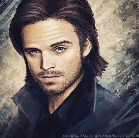 Sebastian Stan by GreySmartWolf.deviantart.com on @DeviantArt | Sebastian stan, Bucky barnes ...