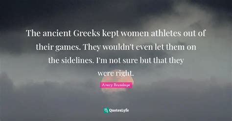 The ancient Greeks kept women athletes out of their games. They wouldn ...