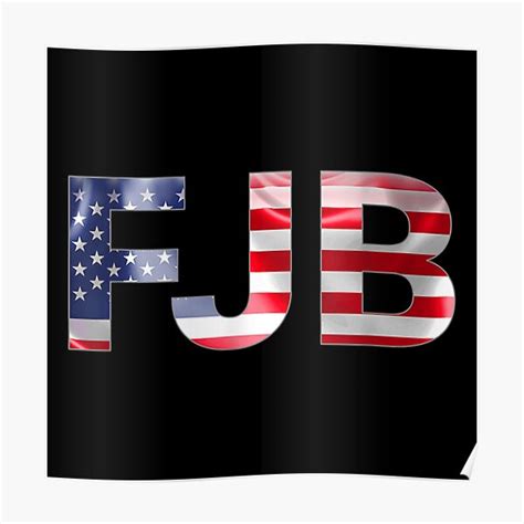 "FJB American Flag" Poster for Sale by Rogersorenstam | Redbubble