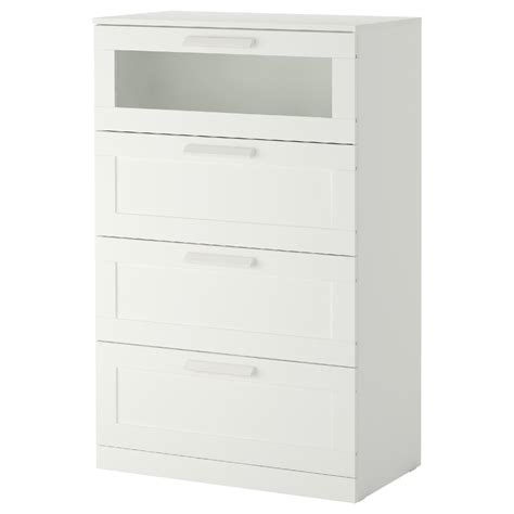 Ikea White 4-Drawer Dresser - AptDeco