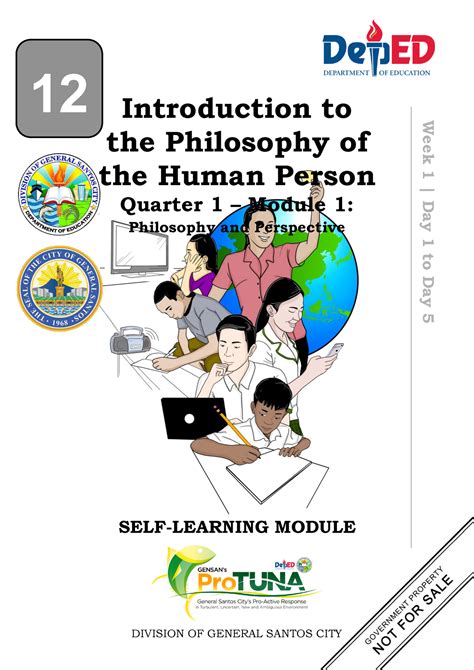 Introduction TO Philosophy OF THE Human Person Module 1 - SELF-LEARNING ...