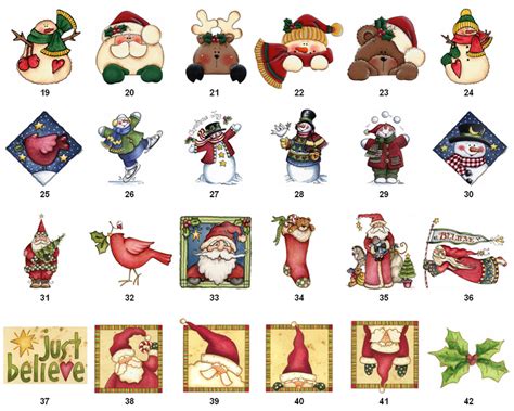 christmas graphics for address labels - Clip Art Library