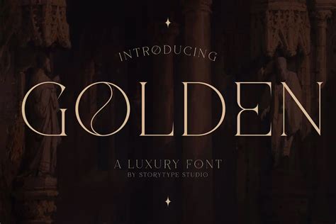 Golden Font Free Download » DaFontsPro