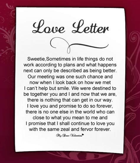 Getting Back Together With Your Ex Do’s And Don’ts | Romantic love letters, Love letter to ...