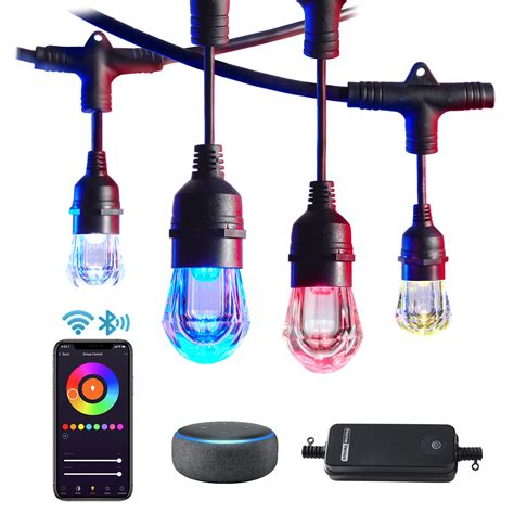 5 Core Smart Color Outdoor String Lights | HOMEVENUS