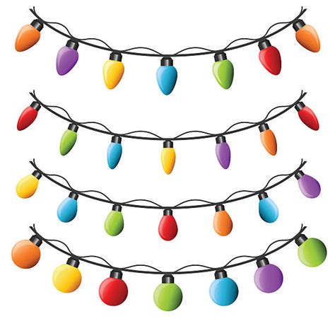 Royalty Free String Of Lights Clip Art, Vector Images & Illustrations - iStock
