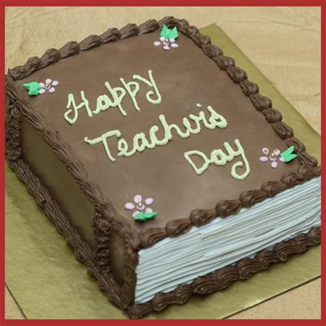 teachers day cake design - Say Thank You With Heartwarming