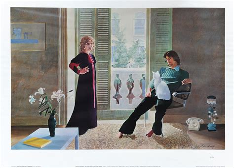 David Hockney Mr and Mrs Clark and Percy – Goldmark