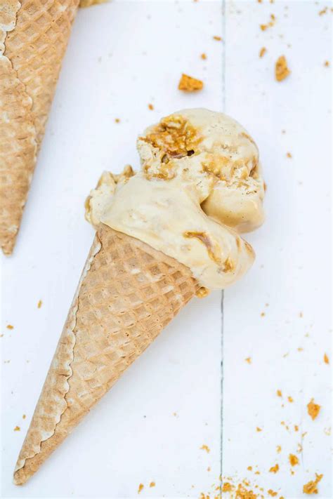 New Zealand Hokey Pokey Ice Cream Recipe - Sugar and Charm