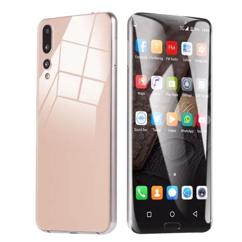 Nouveau téléphone mobile Android P20 intelligent - grand écran double ...